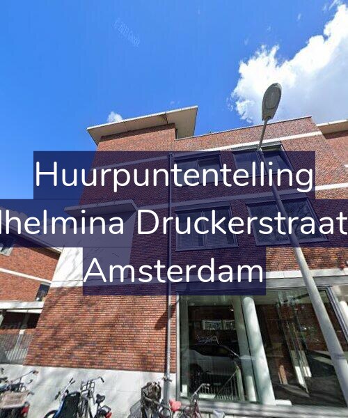 Foto gevel Huurpuntentelling voor Wilhelmina Druckerstraat 70, Amsterdam