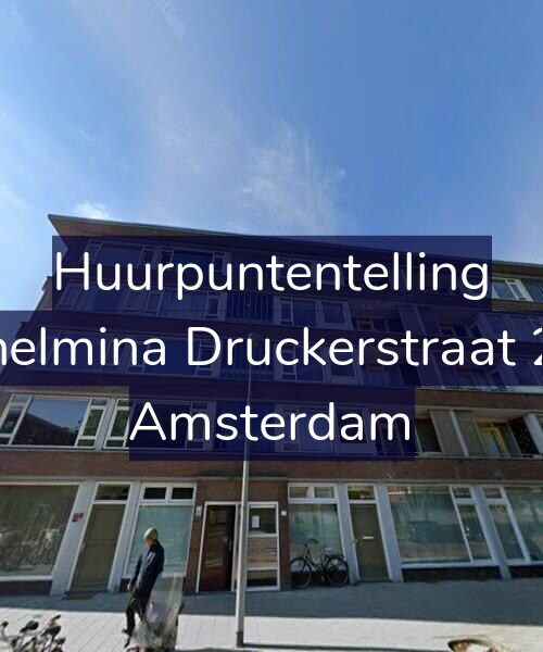 Foto gevel Huurpuntentelling voor Wilhelmina Druckerstraat 25-1, Amsterdam
