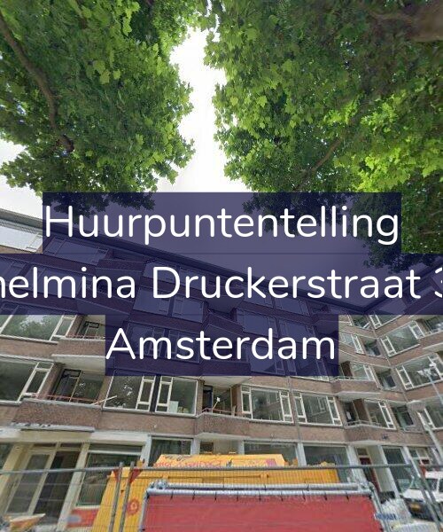 Foto gevel Huurpuntentelling voor Wilhelmina Druckerstraat 31-2, Amsterdam