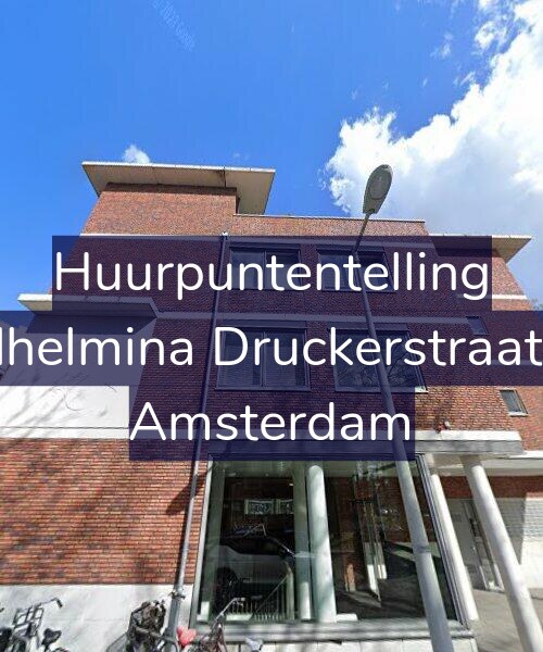 Foto gevel Huurpuntentelling voor Wilhelmina Druckerstraat 94, Amsterdam