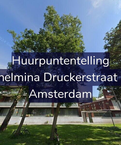 Foto gevel Huurpuntentelling voor Wilhelmina Druckerstraat 138, Amsterdam