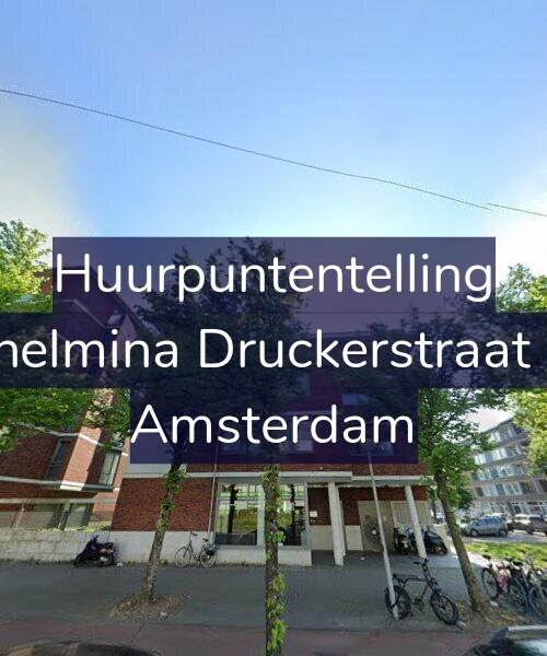 Foto gevel Huurpuntentelling voor Wilhelmina Druckerstraat 122, Amsterdam