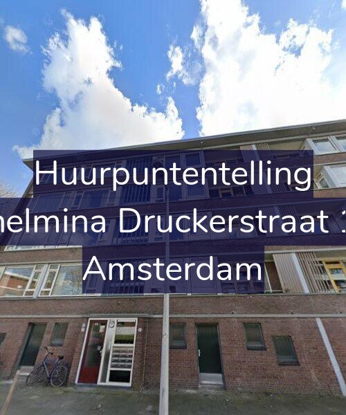 Foto gevel Huurpuntentelling voor Wilhelmina Druckerstraat 11-4, Amsterdam