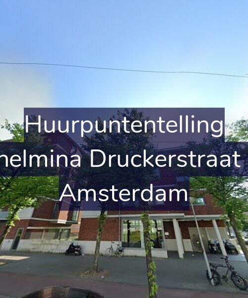 Foto gevel Huurpuntentelling voor Wilhelmina Druckerstraat 120, Amsterdam