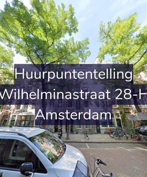 Foto gevel Huurpuntentelling voor Wilhelminastraat 28-H, Amsterdam