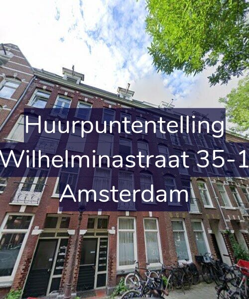 Foto gevel Huurpuntentelling voor Wilhelminastraat 35-1, Amsterdam