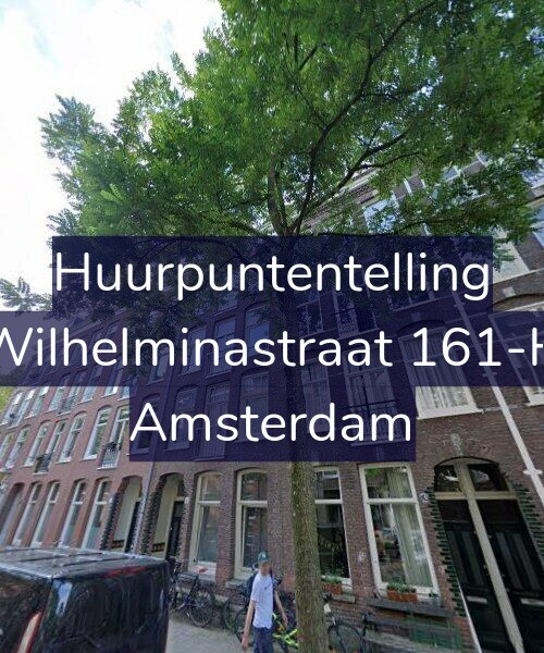 Foto gevel Huurpuntentelling voor Wilhelminastraat 161-H, Amsterdam