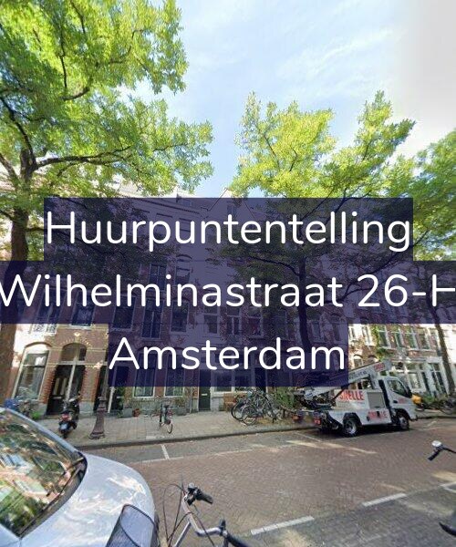 Foto gevel Huurpuntentelling voor Wilhelminastraat 26-H, Amsterdam