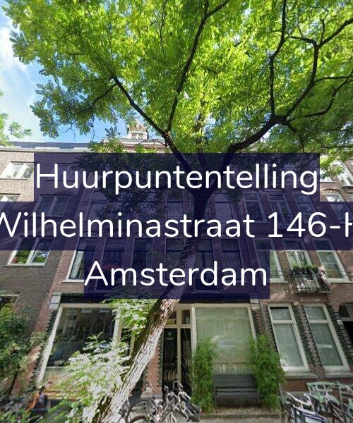 Foto gevel Huurpuntentelling voor Wilhelminastraat 146-H, Amsterdam