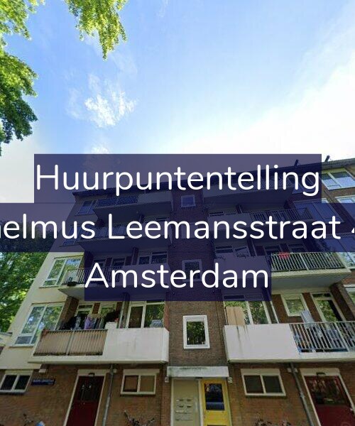 Foto gevel Huurpuntentelling voor Wilhelmus Leemansstraat 45-2, Amsterdam