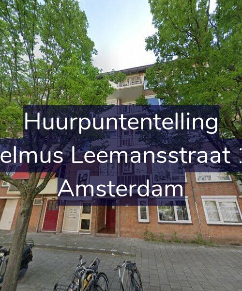 Foto gevel Huurpuntentelling voor Wilhelmus Leemansstraat 17-H, Amsterdam