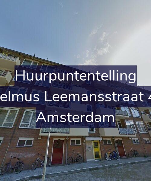 Foto gevel Huurpuntentelling voor Wilhelmus Leemansstraat 41-H, Amsterdam