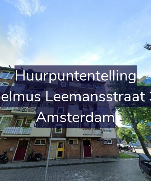 Foto gevel Huurpuntentelling voor Wilhelmus Leemansstraat 35-1, Amsterdam