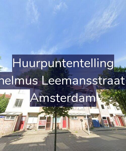 Foto gevel Huurpuntentelling voor Wilhelmus Leemansstraat 6-1, Amsterdam