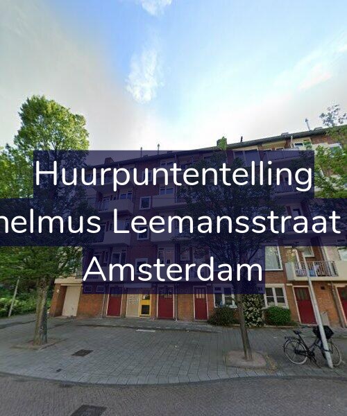 Foto gevel Huurpuntentelling voor Wilhelmus Leemansstraat 5-H, Amsterdam