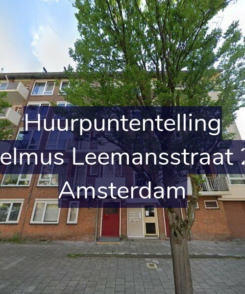 Foto gevel Huurpuntentelling voor Wilhelmus Leemansstraat 21-H, Amsterdam