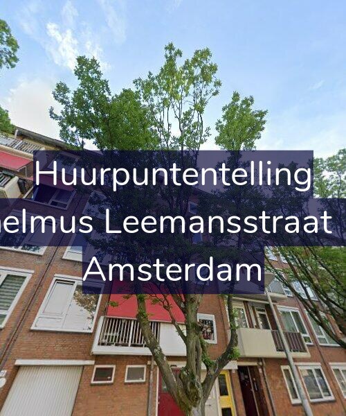 Foto gevel Huurpuntentelling voor Wilhelmus Leemansstraat 15-2, Amsterdam