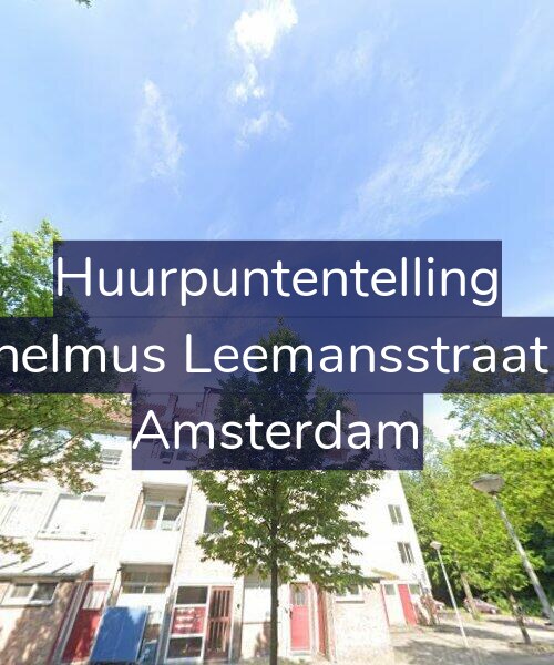 Foto gevel Huurpuntentelling voor Wilhelmus Leemansstraat 2-2, Amsterdam