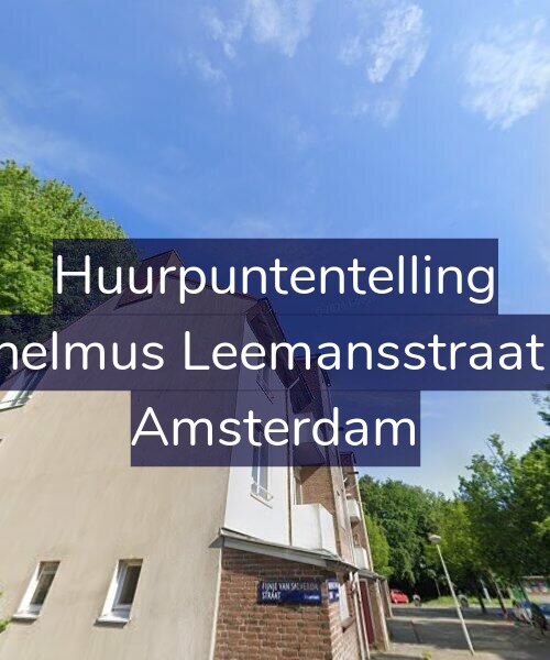 Foto gevel Huurpuntentelling voor Wilhelmus Leemansstraat 8-2, Amsterdam