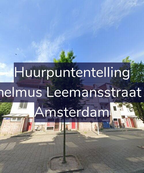 Foto gevel Huurpuntentelling voor Wilhelmus Leemansstraat 6-H, Amsterdam