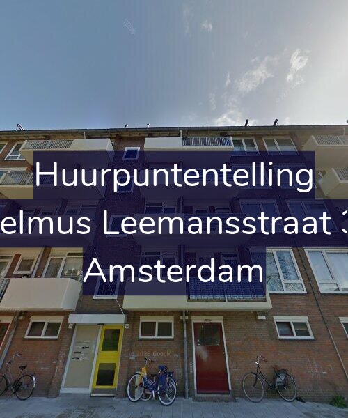 Foto gevel Huurpuntentelling voor Wilhelmus Leemansstraat 39-H, Amsterdam