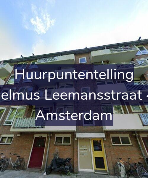 Foto gevel Huurpuntentelling voor Wilhelmus Leemansstraat 41-1, Amsterdam