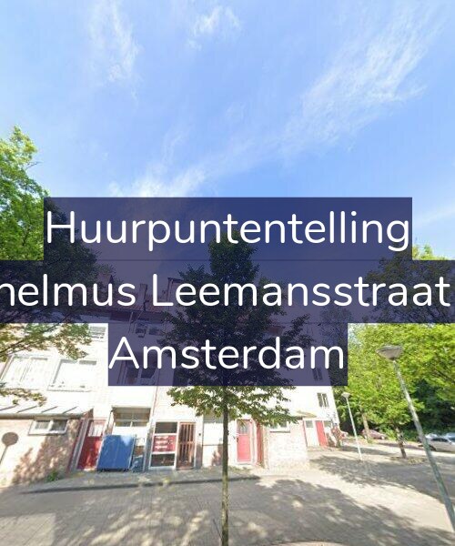 Foto gevel Huurpuntentelling voor Wilhelmus Leemansstraat 2-1, Amsterdam