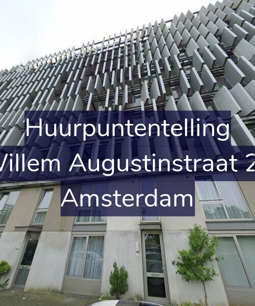 Foto gevel Huurpuntentelling voor Willem Augustinstraat 25, Amsterdam
