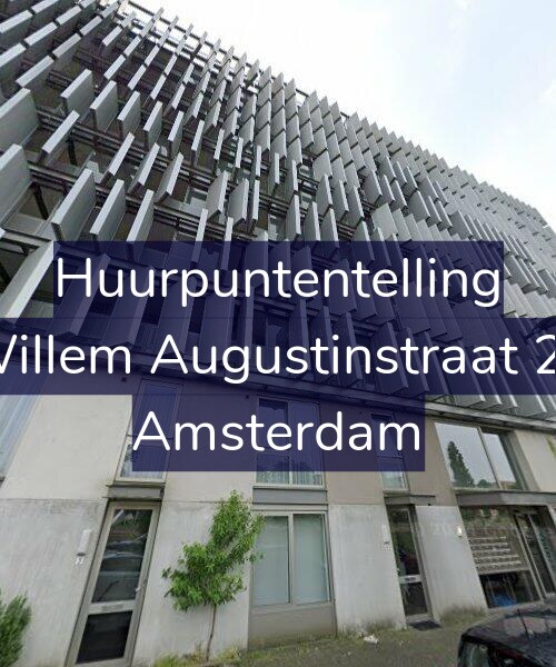 Foto gevel Huurpuntentelling voor Willem Augustinstraat 26, Amsterdam