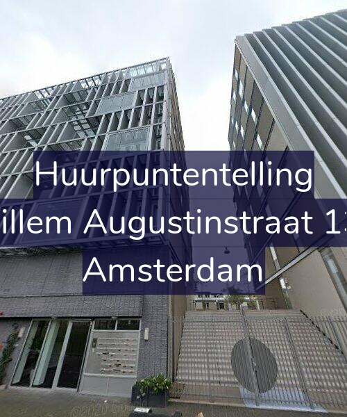Foto gevel Huurpuntentelling voor Willem Augustinstraat 134, Amsterdam