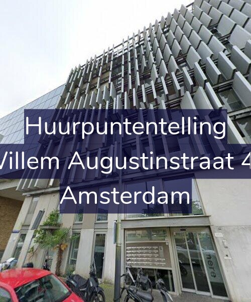 Foto gevel Huurpuntentelling voor Willem Augustinstraat 40, Amsterdam