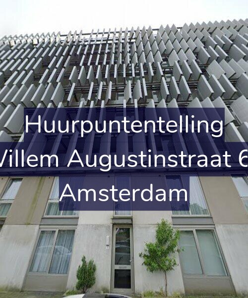 Foto gevel Huurpuntentelling voor Willem Augustinstraat 65, Amsterdam