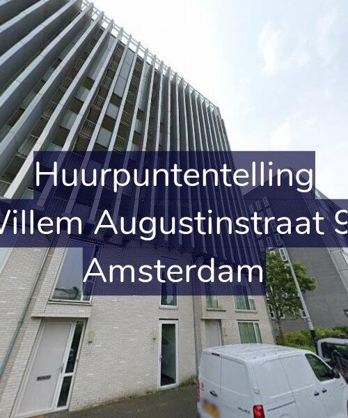 Foto gevel Huurpuntentelling voor Willem Augustinstraat 95, Amsterdam