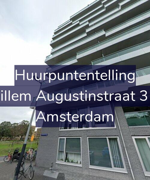 Foto gevel Huurpuntentelling voor Willem Augustinstraat 310, Amsterdam