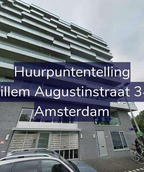 Foto gevel Huurpuntentelling voor Willem Augustinstraat 340, Amsterdam