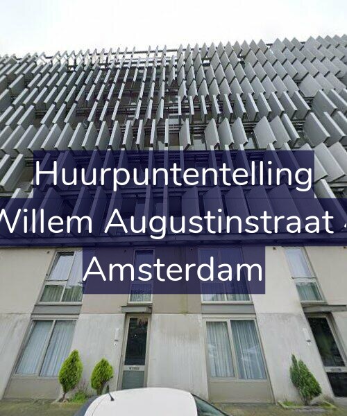 Foto gevel Huurpuntentelling voor Willem Augustinstraat 4, Amsterdam