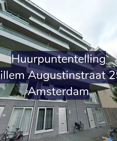 Foto gevel Huurpuntentelling voor Willem Augustinstraat 292, Amsterdam