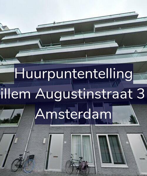 Foto gevel Huurpuntentelling voor Willem Augustinstraat 314, Amsterdam