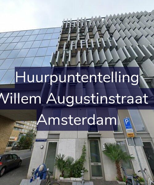 Foto gevel Huurpuntentelling voor Willem Augustinstraat 1, Amsterdam