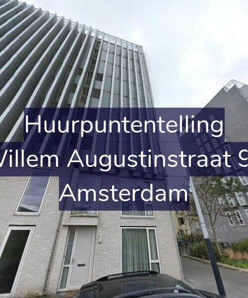 Foto gevel Huurpuntentelling voor Willem Augustinstraat 90, Amsterdam