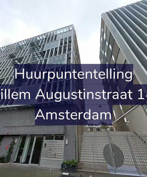 Foto gevel Huurpuntentelling voor Willem Augustinstraat 149, Amsterdam