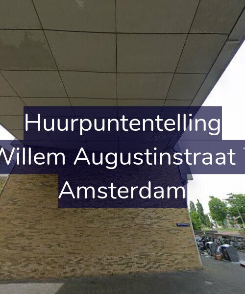 Foto gevel Huurpuntentelling voor Willem Augustinstraat 7, Amsterdam