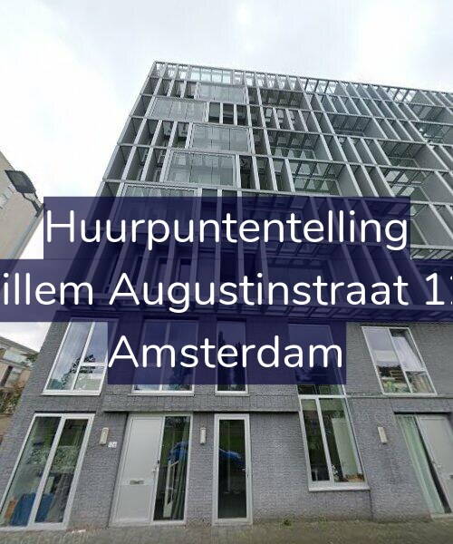 Foto gevel Huurpuntentelling voor Willem Augustinstraat 128, Amsterdam