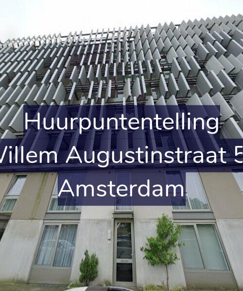 Foto gevel Huurpuntentelling voor Willem Augustinstraat 57, Amsterdam