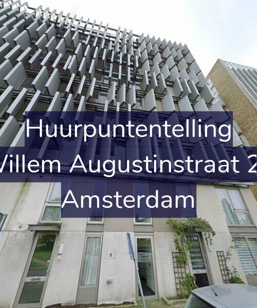 Foto gevel Huurpuntentelling voor Willem Augustinstraat 29, Amsterdam