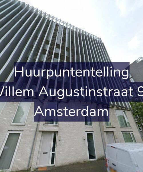Foto gevel Huurpuntentelling voor Willem Augustinstraat 98, Amsterdam