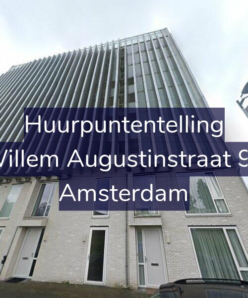 Foto gevel Huurpuntentelling voor Willem Augustinstraat 99, Amsterdam
