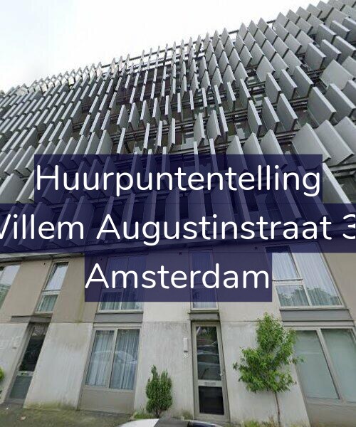 Foto gevel Huurpuntentelling voor Willem Augustinstraat 33, Amsterdam
