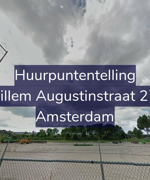 Foto gevel Huurpuntentelling voor Willem Augustinstraat 279, Amsterdam