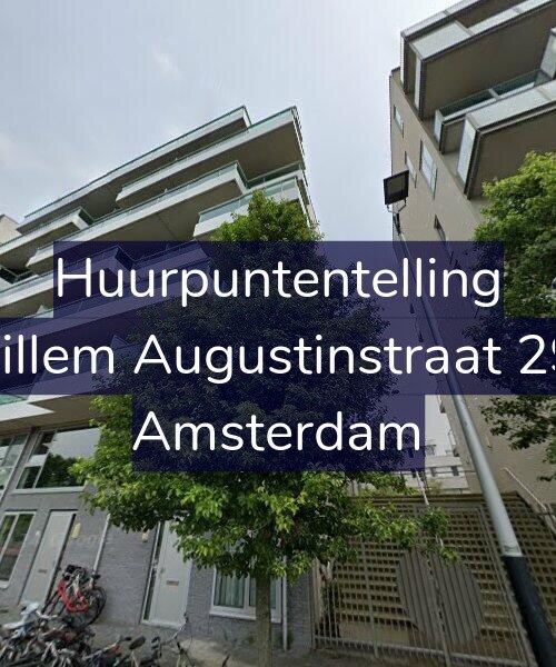 Foto gevel Huurpuntentelling voor Willem Augustinstraat 297, Amsterdam